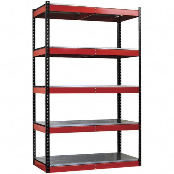 Hallowell - Steel Workbench & Workstation Shelf - 24" Deep, 78" High, Use with Fort Knox Modular Utility Storage & Workbench System - Americas Industrial Supply