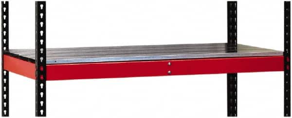 Hallowell - Steel Workbench & Workstation Shelf - 24" Deep, 3-1/2" High, Use with Fort Knox Modular Utility Storage & Workbench System - Americas Industrial Supply