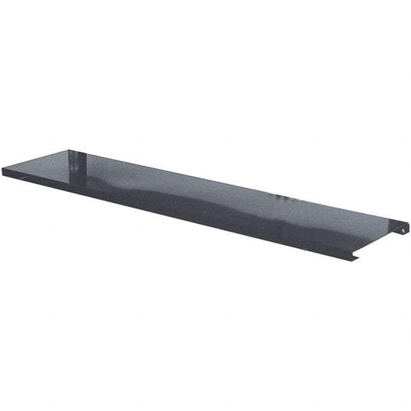 Hallowell - Workbench & Workstation Shelf - 12" Deep, Use with Heavy-Duty Adjustable Leg Workbenches - Americas Industrial Supply