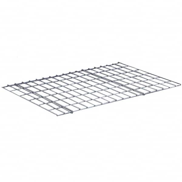 Hallowell - 36" Wide, Open Shelving Accessory/Component - Steel, Powder Coat Finish, 30" Deep, Use with Rivetwell Shelving - Americas Industrial Supply