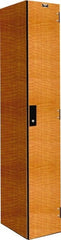 Hallowell - 1 Door, 1 Tier, Premium Wardrobe Lockers - Americas Industrial Supply