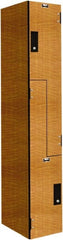 Hallowell - 2 Door, 2 Tier, Phenolic Z-Locker - Americas Industrial Supply
