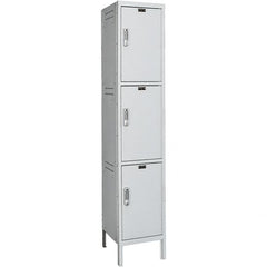 Hallowell - 3 Door, 3 Tier, Charging Station Locker - Americas Industrial Supply