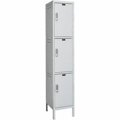 Hallowell - 3 Door, 3 Tier, Charging Station Locker - Americas Industrial Supply