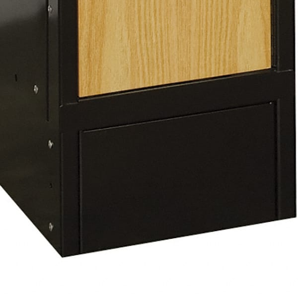 Hallowell - 15" Wide x 6" High, Locker Closed Front Base - Americas Industrial Supply