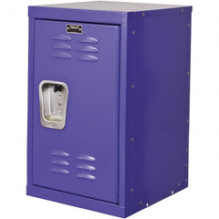 Hallowell - 1 Door, 1 Tier, Kid & Teen Lockers - Americas Industrial Supply
