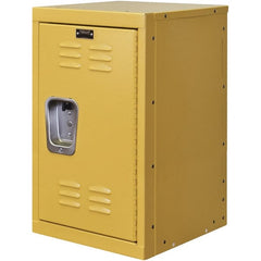 Hallowell - 1 Door, 1 Tier, Kid & Teen Lockers - Americas Industrial Supply