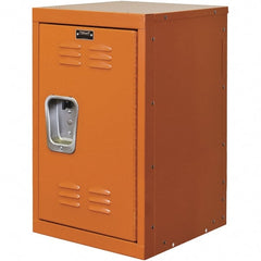 Hallowell - 1 Door, 1 Tier, Kid & Teen Lockers - Americas Industrial Supply