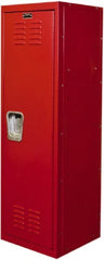 Hallowell - 1 Door, 1 Tier, Kid & Teen Lockers - Americas Industrial Supply