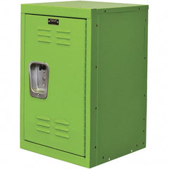 Hallowell - 1 Door, 1 Tier, Kid & Teen Lockers - Americas Industrial Supply