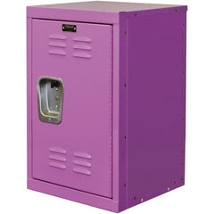 Hallowell - 1 Door, 1 Tier, Kid & Teen Lockers - Americas Industrial Supply