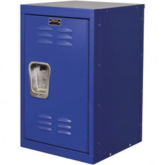 Hallowell - 1 Door, 1 Tier, Kid & Teen Lockers - Americas Industrial Supply