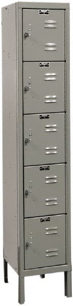Hallowell - 5 Door, 5 Tier, Premium Box Lockers - Americas Industrial Supply