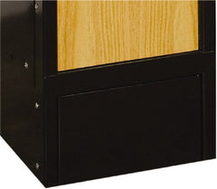 Hallowell - 12" Wide x 6" High, Locker Closed Front Base - Americas Industrial Supply