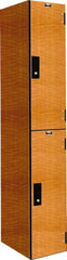 Hallowell - 2 Door, 2 Tier, Premium Wardrobe Lockers - Americas Industrial Supply