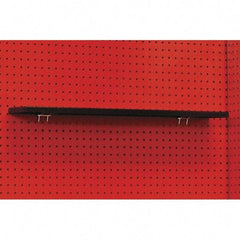Hallowell - Steel Workbench & Workstation Shelf - 5" Deep, 1" High, Use with Fort Knox Modular Utility Storage & Workbench System - Americas Industrial Supply