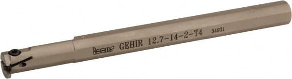 Iscar - GEHI, Right Hand, 0.075 to 0.095" Groove Width, Indexable Grooving Tool Holder - GEMI.., GEPI.. Insert Compatibility, 6" OAL, Through Coolant - Americas Industrial Supply