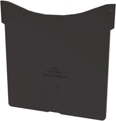 Akro-Mils - 4.7" Wide x 4.3" High, Black Bin Divider - Use with Akro-Mils - 30230 - Americas Industrial Supply