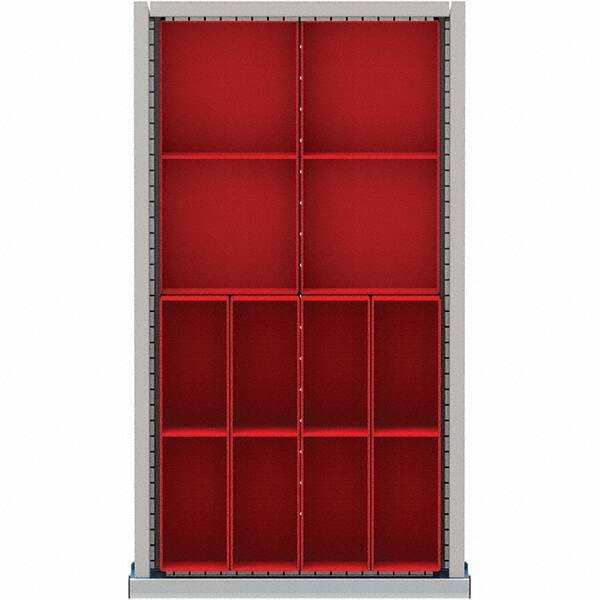 LISTA - 12-Compartment Drawer Divider Layout for 3.15" High Drawers - Americas Industrial Supply