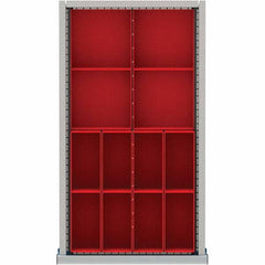 LISTA - 12-Compartment Drawer Divider Layout for 3.15" High Drawers - Americas Industrial Supply