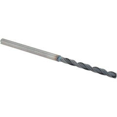 Sumitomo - 3.5mm, 135° Point, Solid Carbide Taper Length Drill Bit - TiAlCr/TiSi Finish, 38.5mm Flute Length, 92mm OAL, Series MDW-HGS - Americas Industrial Supply