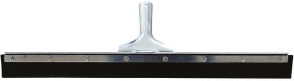 PRO-SOURCE - 18" Rubber Blade Floor Squeegee - Tapered End, Black - Americas Industrial Supply