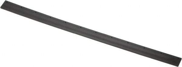 PRO-SOURCE - 36" Rubber Blade Squeegee Refill - Tapered End, Black - Americas Industrial Supply