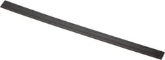 PRO-SOURCE - 36" Rubber Blade Squeegee Refill - Tapered End, Black - Americas Industrial Supply