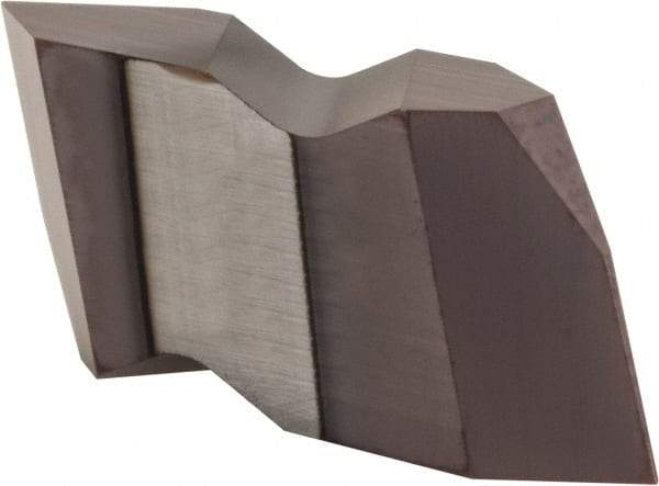 Hertel - IT3 Grade HC225, Internal/External 60° V Threading Insert - 1.25 to 40mm & 6 to 20 TPI Ext Pitch, 20 to 50mm & 5 to 12 TPI Int Pitch, Right Hand Insert, TiAlN Finish, Carbide - Americas Industrial Supply
