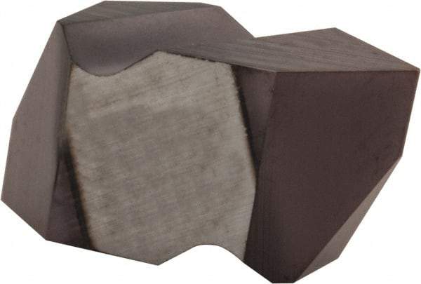 Hertel - IT2 Grade HC225, Internal/External 60° V Threading Insert - 0.7 to 30mm & 8 to 36 TPI Ext Pitch, 1.25 to 3.5mm & 7 to 20 TPI Int Pitch, Left Hand Insert, TiAlN Finish, Carbide - Americas Industrial Supply