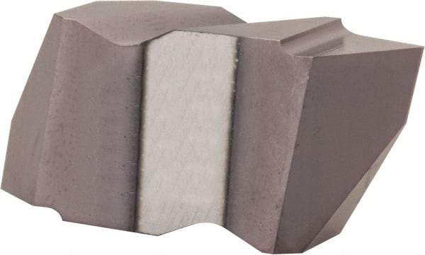 Tool-Flo - FLTP3 Grade AC50, Internal/External 60° V Threading Insert - 1.25 to 40mm & 6 to 20 TPI Ext Pitch, 20 to 50mm & 5 to 12 TPI Int Pitch, Left Hand Insert, TiAlN Finish, Carbide - Americas Industrial Supply
