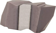 Tool-Flo - FLTP3 Grade AC50, Internal/External 60° V Threading Insert - 1.25 to 40mm & 6 to 20 TPI Ext Pitch, 20 to 50mm & 5 to 12 TPI Int Pitch, Left Hand Insert, TiAlN Finish, Carbide - Americas Industrial Supply