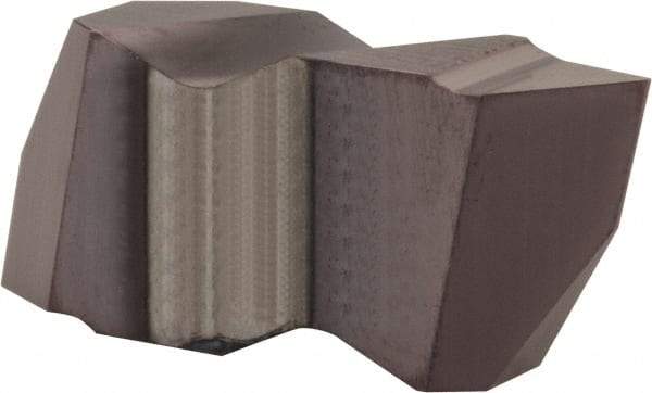 Hertel - ITP3 Grade HC225, Internal/External 60° V Threading Insert - 1.25 to 40mm & 6 to 20 TPI Ext Pitch, 20 to 50mm & 5 to 12 TPI Int Pitch, Left Hand Insert, TiAlN Finish, Carbide - Americas Industrial Supply