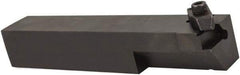 Hertel - IE, External, Left Hand, 1" Max Depth of Cut, 1" Min Groove Width, Indexable Grooving Tool Holder - IA.2R Insert Compatibility, 1/2" Shank Height, 1/2" Shank Width, 3-1/2" OAL - Americas Industrial Supply