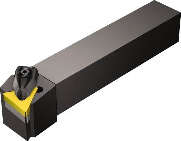 Sandvik Coromant - DTFNR/L, Right Hand Cut, -1° Lead Angle, 32mm Shank Height x 32mm Shank Width, Negative Rake Indexable Turning Toolholder - 170mm OAL, TNMG 27 06 12, TNMG 543 Insert Compatibility, Series T-Max P - Americas Industrial Supply