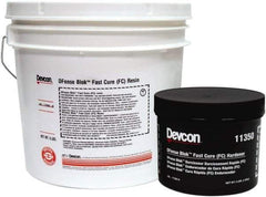 Devcon - 9 Lb Pail Two Part Epoxy - 15 min Working Time, 2,764 psi Shear Strength - Americas Industrial Supply