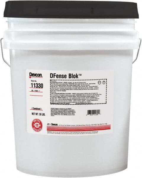 Devcon - 30 Lb Pail Two Part Epoxy - 25 min Working Time, 2,616 psi Shear Strength - Americas Industrial Supply