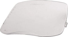 3M - 10.6 Inch Wide x 5.05 Inch High Window, Resin, Outside Protection Welding Plate - 1/8 Inch Thick Window, Clear, Front Mounted - Americas Industrial Supply