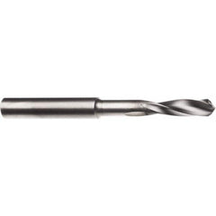 SGS - 1/2" 145° Spiral Flute Solid Carbide Screw Machine Drill Bit - Americas Industrial Supply