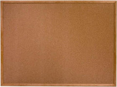 Ability One - 26" Wide x 2" High Self-Heal Cork Bulletin Board - Natural (Color) - Americas Industrial Supply