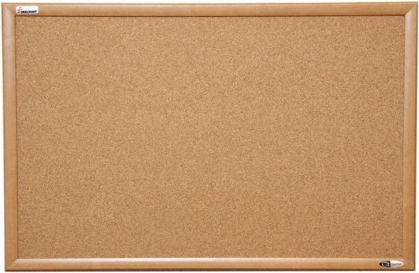 Ability One - 37" Wide x 2" High Self-Heal Cork Bulletin Board - Natural (Color) - Americas Industrial Supply