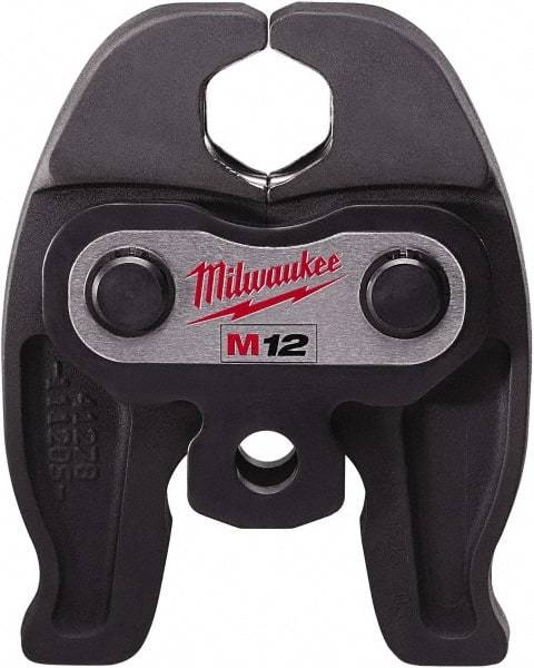 Milwaukee Tool - 3/4 to 1-1/4 Inch Jaw Range, Presser Replacement Jaw - For Use with M12 FORCE LOGIC Press Tool - Americas Industrial Supply