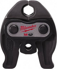 Milwaukee Tool - 1/2 to 1-1/4 Inch Jaw Range, Presser Replacement Jaw - For Use with M12 FORCE LOGIC Press Tool - Americas Industrial Supply