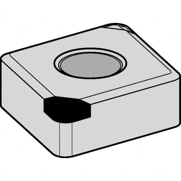 Kennametal - CNGM431 CB1 Grade KBH20 PCBN Turning Insert - Nano-Composite Finish, 80° Diamond, 1/2" Inscr Circle, 3/16" Thick, 1/64" Corner Radius - Americas Industrial Supply