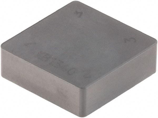 Kennametal - CNM432 Grade KB1340 PCBN Turning Insert - Uncoated, 80° Diamond, 1/2" Inscr Circle, 3/16" Thick, 1/32" Corner Radius - Americas Industrial Supply