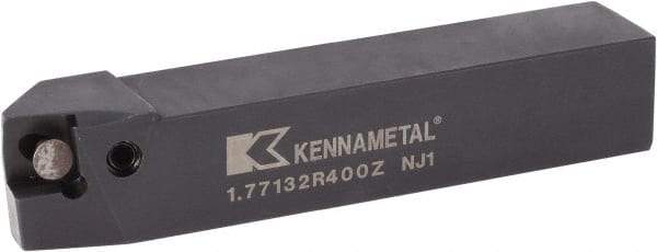 Kennametal - 1.771...75DEG, Right Hand Cut, 15° Lead Angle, 20mm Shank Height x 20mm Shank Width, Positive Rake Indexable Turning Toolholder - 125mm OAL, C8FIX12..R.. Insert Compatibility, Series Fix-Perfect - Americas Industrial Supply
