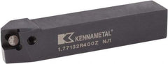 Kennametal - 1.771...75DEG, Right Hand Cut, 15° Lead Angle, 20mm Shank Height x 20mm Shank Width, Positive Rake Indexable Turning Toolholder - 125mm OAL, C8FIX12..R.. Insert Compatibility, Series Fix-Perfect - Americas Industrial Supply