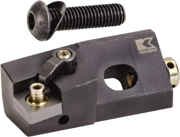 Kennametal - Series Kenloc, Right Hand, MSYN Toolholder Compatibility, SN.., TP.. Insert Compatibility, Indexable Turning Cartridge - Pin & Clamp Holding Method, 1.02mm Max Depth of Cut, 55mm OAL x 14mm OAW x 19.25mm OAH - Americas Industrial Supply