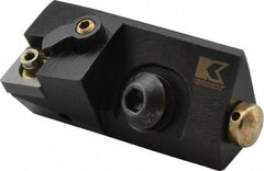 Kennametal - Series Kenloc, Right Hand, MCLN Toolholder Compatibility, CN.. Insert Compatibility, Indexable Turning Cartridge - Pin & Clamp Holding Method, 70mm OAL x 18mm OAW x 24.75mm OAH - Americas Industrial Supply