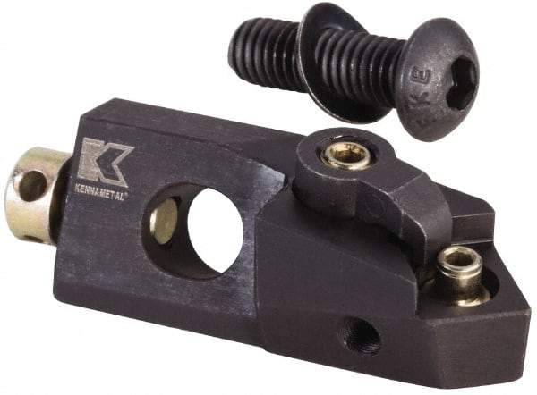 Kennametal - Series Kenloc, Left Hand, MSSN Toolholder Compatibility, SN.. Insert Compatibility, Indexable Turning Cartridge - Pin & Clamp Holding Method, 6.09mm Max Depth of Cut, 44mm OAL x 10mm OAW x 14.75mm OAH - Americas Industrial Supply